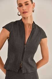 BLUSA BORDEAUX