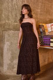VESTIDO CELINE MALHA DEVORÊ