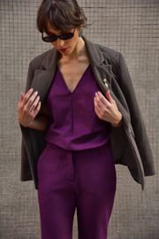 BLUSA CELINA SUEDE