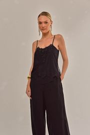 BLUSA CHILLI RENDA E BORDADO