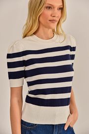 BLUSA COLOMBIANA TRICOT LISTRADO
