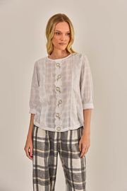 BLUSA CAIRO ALGODÃO BORDADO