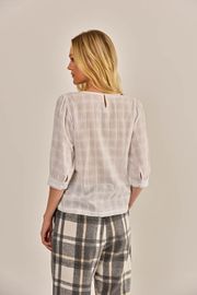BLUSA CAIRO ALGODÃO BORDADO