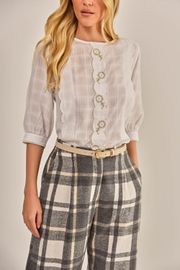 BLUSA CAIRO ALGODÃO BORDADO