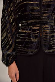 BLUSA CIBELE VELUDO DEVORÊ