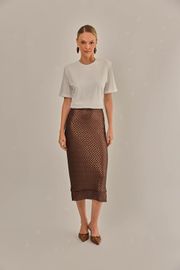 CAMISETA CARMELA CROPPED