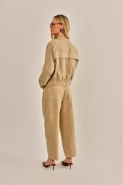 CALÇA  ASAS SARJA TINTURADA