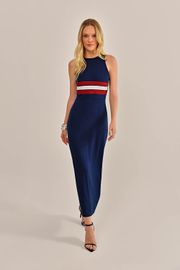 VESTIDO CLASSICA MARINHO
