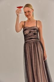 VESTIDO BIANCA TULE BORDADO