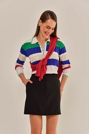 BLUSA CLARICE LISTRADA