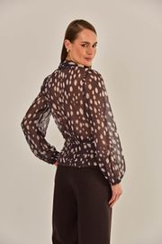 BLUSA ELLIOT CREPE ESTAMPADO