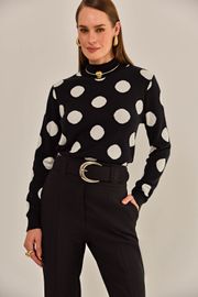 BLUSA DOMO TRICOT EM VISCOSE