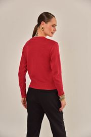 SUÉTER TRICOT EMILIANA VERMELHO
