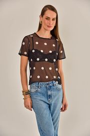BLUSA ETERNITY ESTAMPA POÁ
