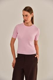 TWIN SET CRETA TRICOT EM VISCOSE