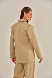 BLAZER DANCE ALFAIATARIA KAKI