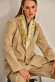 BLAZER DANCE ALFAIATARIA KAKI