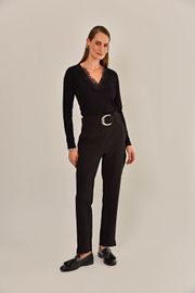 CALÇA COURE ALFAIATARIA