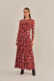 VESTIDO DIAMOND TULE ESTAMPADO