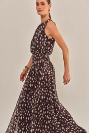 VESTIDO DOMINIQUE CREPE ESTAMPADO