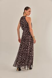 VESTIDO DOMINIQUE CREPE ESTAMPADO