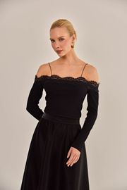 BLUSA EUGÊNIA MALHA CANELADA
