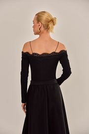 BLUSA EUGÊNIA MALHA CANELADA