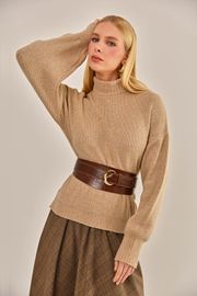 BLUSA EULALIA KAKI