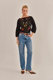 BLUSA VIRNA BORDADA