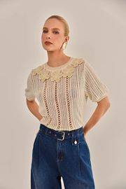 BLUSA ESTELA OFF WHITE