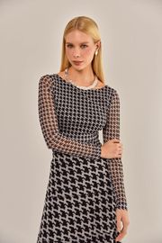 BLUSA DUO TULE ESTAMPADO