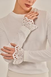 BLUSA ESTRASBURGO MALHA CANELADA