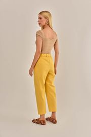 CALÇA FABÍOLA AMARELO