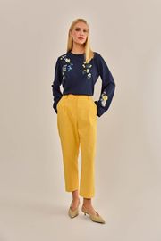 CALÇA FABÍOLA AMARELO