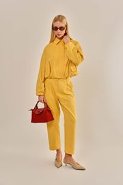 CALÇA FABÍOLA AMARELO