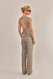 CALÇA ELECTRA ALFAIATARIA XADREZ
