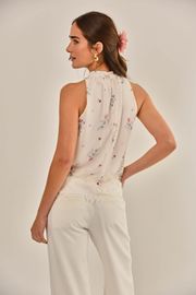 BLUSA GRÉCIA CREPE ESTAMPADO