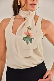 BLUSA GORETE CREPE SATIN