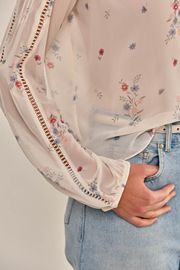 BLUSA HARMONIA CREPE ESTAMPADO