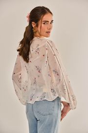 BLUSA HARMONIA CREPE ESTAMPADO