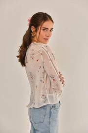 BLUSA HARMONIA CREPE ESTAMPADO