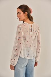 BLUSA HARMONIA CREPE ESTAMPADO