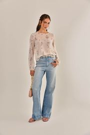 BLUSA HARMONIA CREPE ESTAMPADO