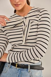 BLUSA EUROPA MALHA LISTRADA