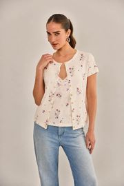 BLUSA FREEDOM MALHA ESTAMPADA