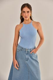 BLUSA GLAM TRICOT EM VISCOSE