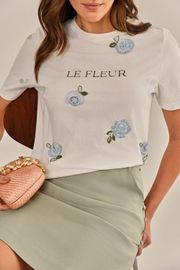 CAMISETA FLORENÇA OFF WHITE