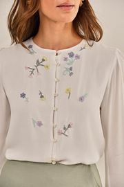 CAMISA CORAL BORDADA