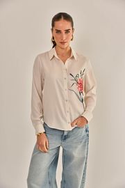 CAMISA FRUIT CREPE SATIN