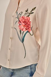 CAMISA FRUIT CREPE SATIN